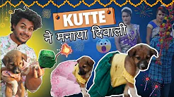कुत्ते?मे मनाया Happy?Diwali ! #comedy #diwalicomedy