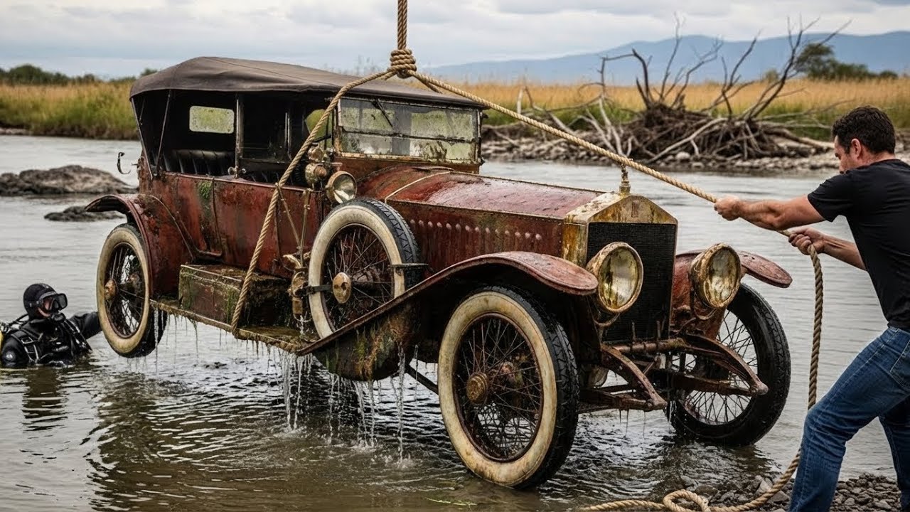 Asmr Car Restoration! Full Restoration of a Rolls-Royce Silver Ghost Total Disrepair to Looking New