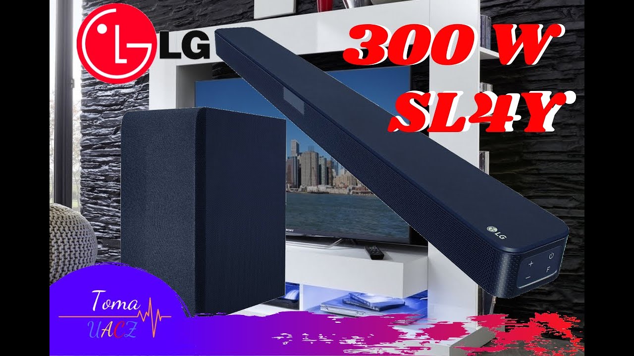 LG SL4Y Soundbar ! Cаундбар Test! - YouTube