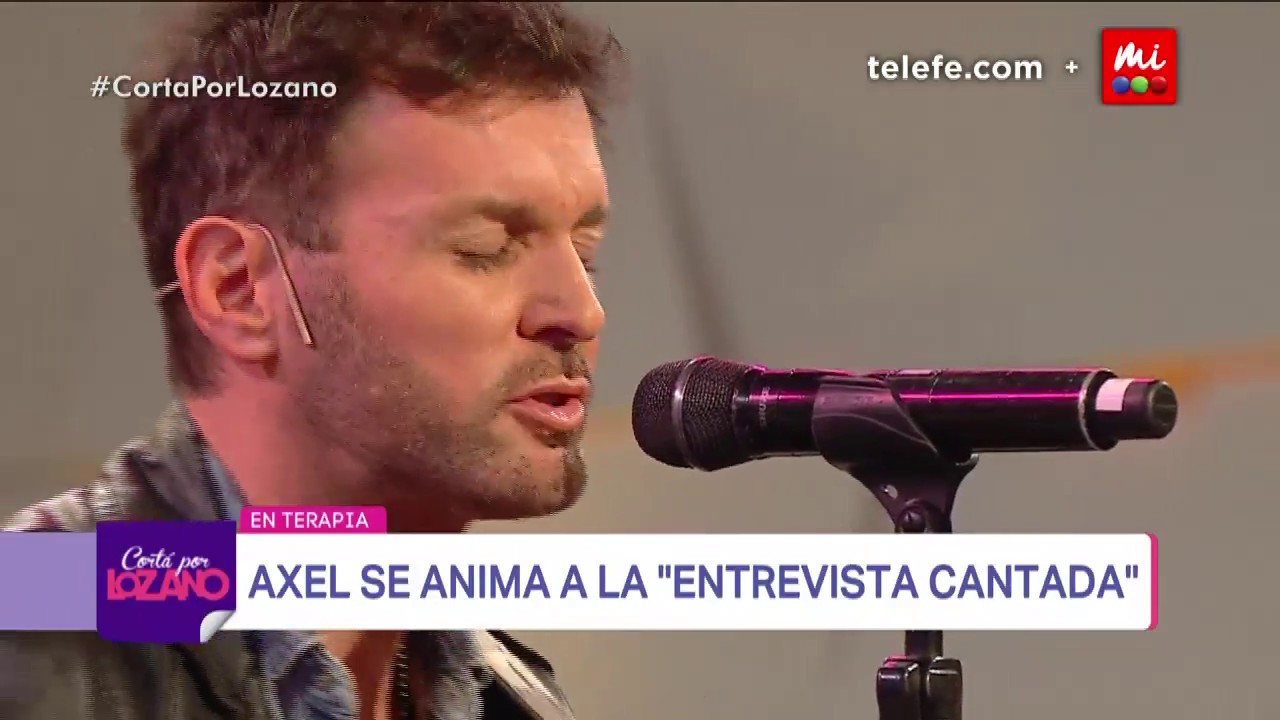 Entrevista cantada con Axel - Cortá por Lozano
