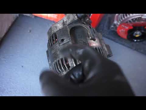 How to Install an alternator on a Lexus GS300