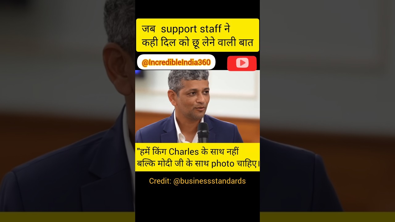 Indian Support staffs emotional expectations,want photo with Modi ji