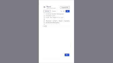 Get the length of a list #python #list #pythonlists #ai #beginners #programming #coding #viral #reel