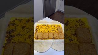 Sheet Pan Breakfast Crunchwrap 🌮🔔