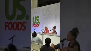 STEPHANIE IZARD KEEPS IT REAL AT #FOODFANATICS2025!