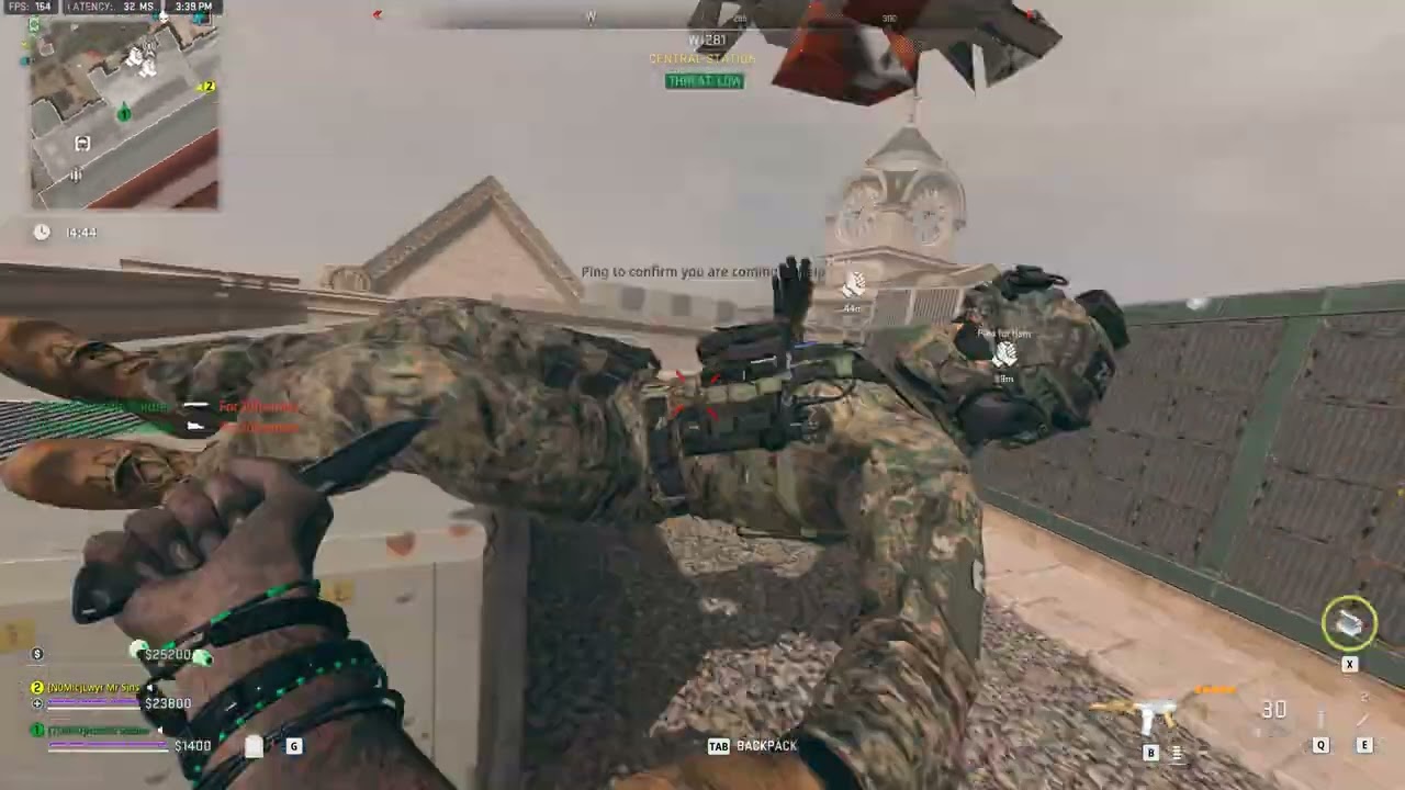 Knife Kills in the DMZ Vondel Call of Duty MW2 - Tales of Hostile Soldier