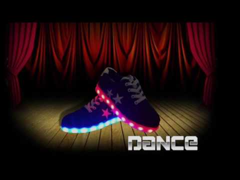 LED Glowing Dance shoes