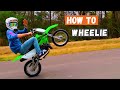 How To Wheelie Klx110 Step By Step Guide