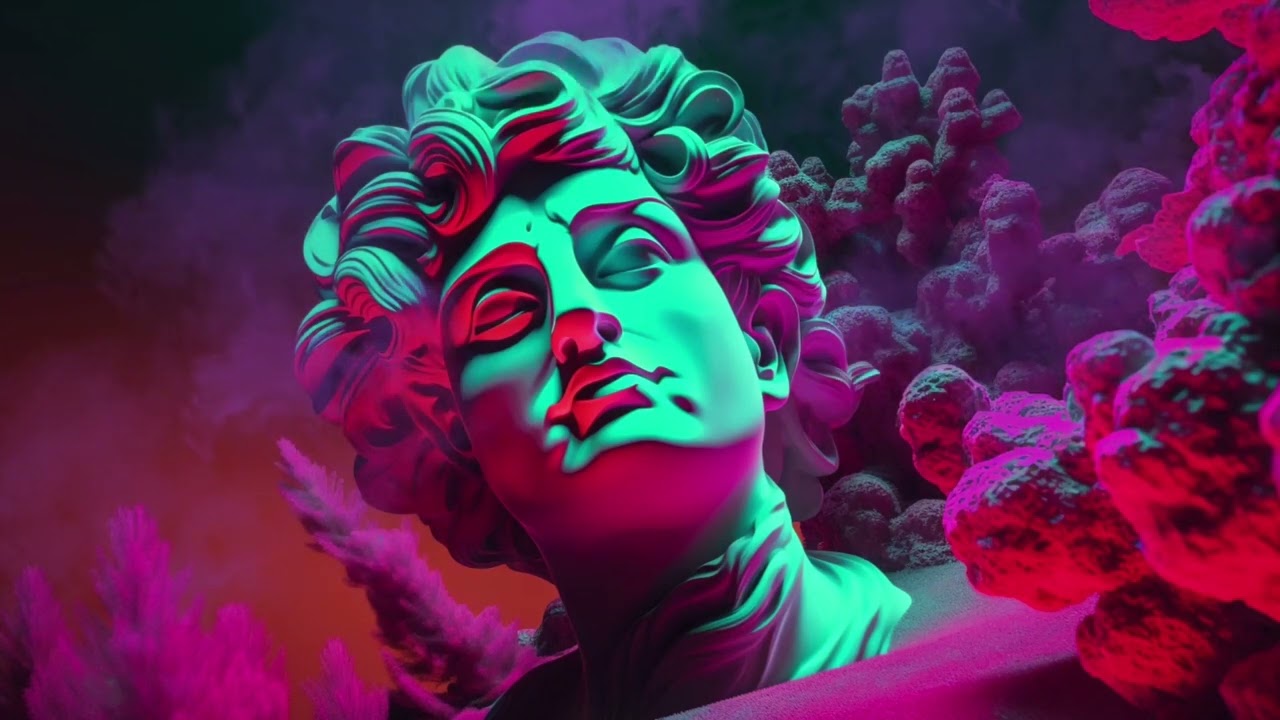 Synthwave Vibe: Escape to a Vaporwave Oasis