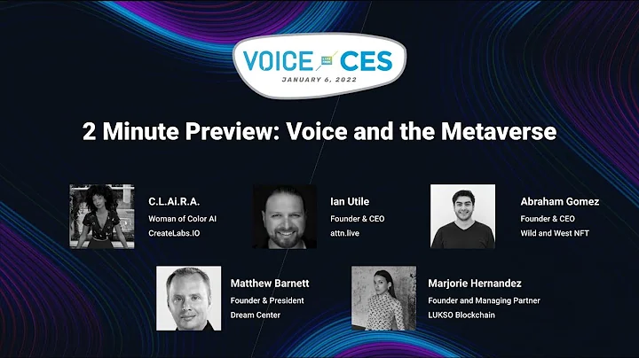 Preview: Voice and the Metaverse - Ian Utile  Abraham Gomez  Matthew Barnett  Marjorie Hernandez