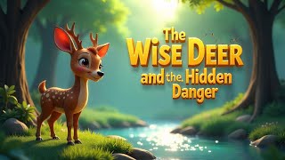 The Wise Deer and the Hidden Danger//short story for kids