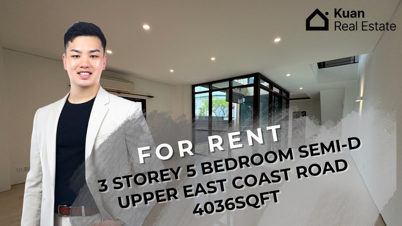 RENTED! | Upper East Coast Road- Freehold 3-Storey Semi-D 4036sqft