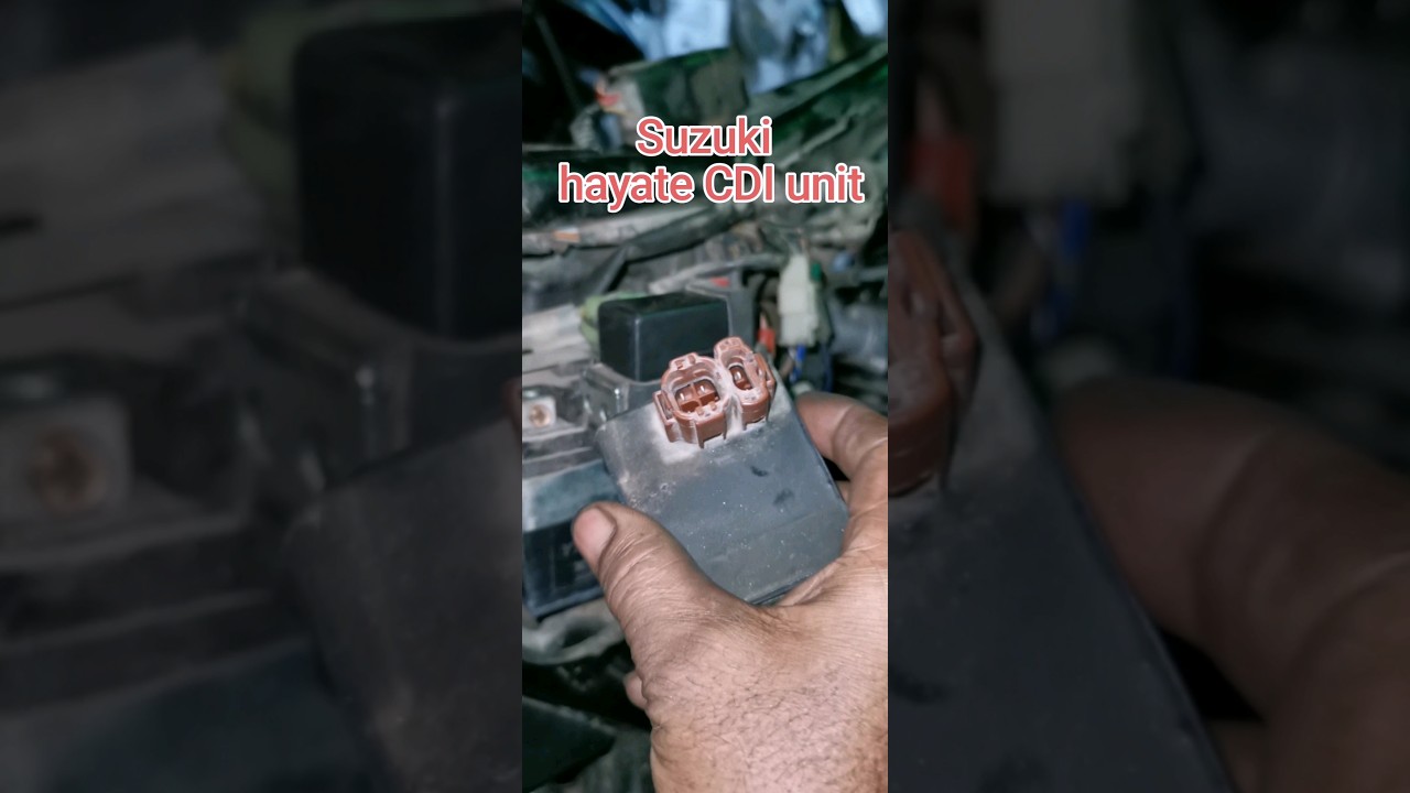 CDI problem solve Suzuki hayate 