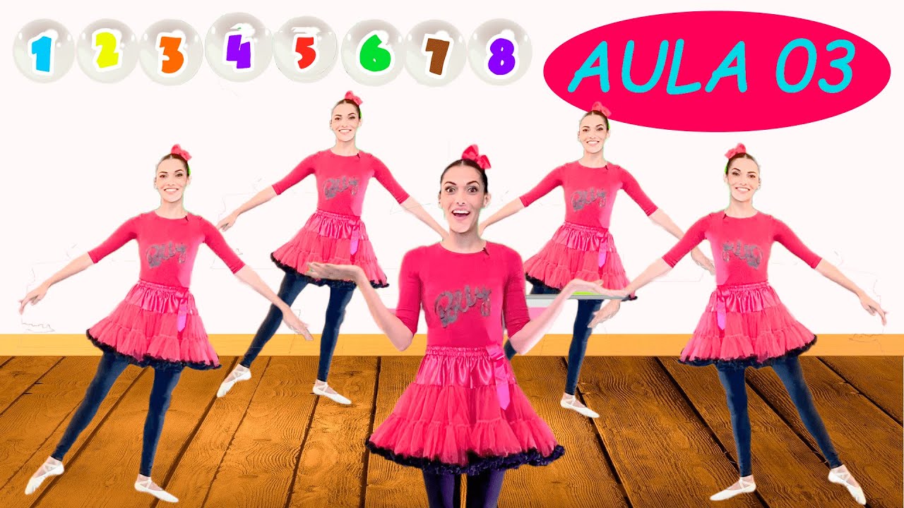 Aula de ballet Infantil 03 | Contar até 8!