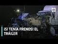 Conductora del tráiler de Santa Fe manejaba al doble del límite de velocidad - Despierta con Loret