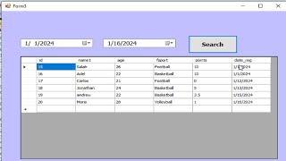 How to Search Data in SQL Server database Between Two Dates Using C#