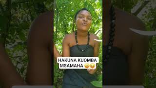 HAKUNA KUOMBA MSAMAHA 😂😂😂 #rohosaba