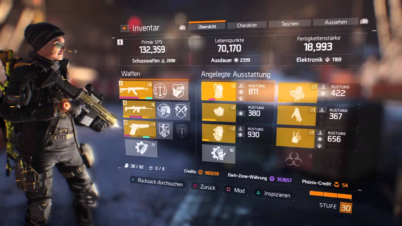 Tom Clancy's The Division™ Tenebrae 4 talents-roll ( 2 x brutal)