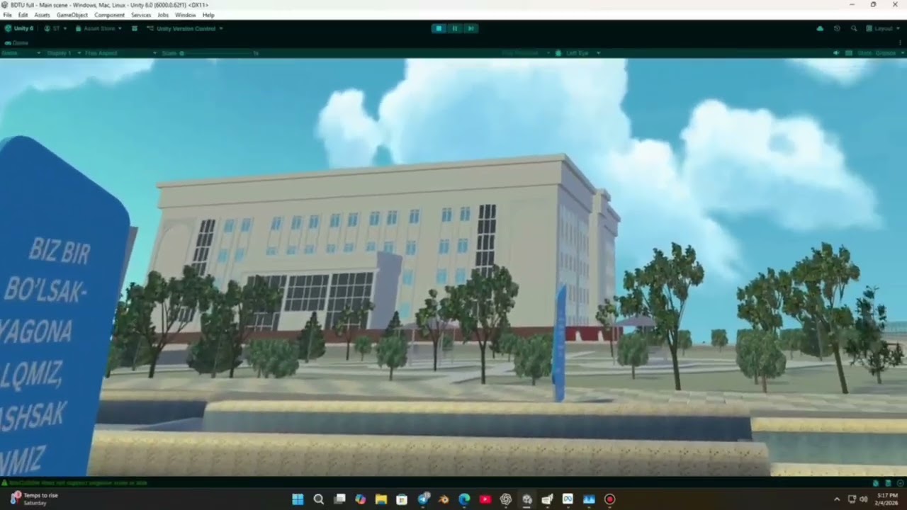 Buxoro davlat texnika universitetiga virtual sayohat