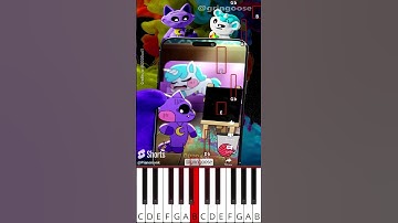 Catnap and CraftyCorn reacts to funny animation meme (@gringoose) - Octave Piano Tutorial