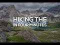 The Continental Divide Trail in Four Minutes