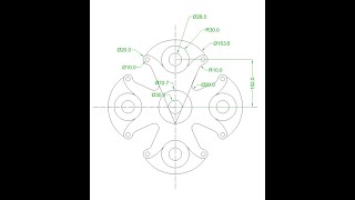 AutoCAD - Complete Tutorial for Beginners - Exercises  15