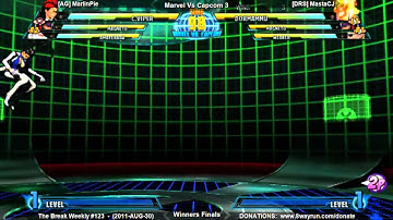 The Break Weekly #123 - MvC3 WF - [AG] MarlinPie VS [DRS] MastaCJ