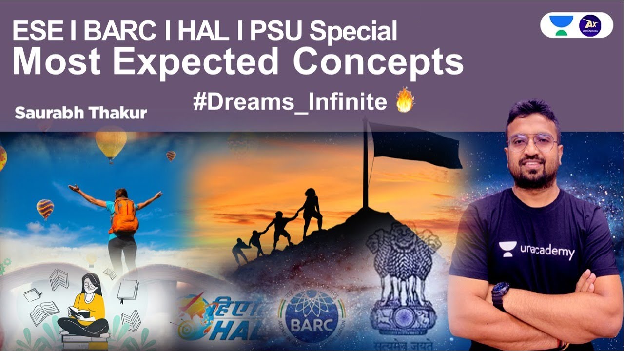 ESE | BARC | HAL | PSU Special | Most Expected Concepts | 
