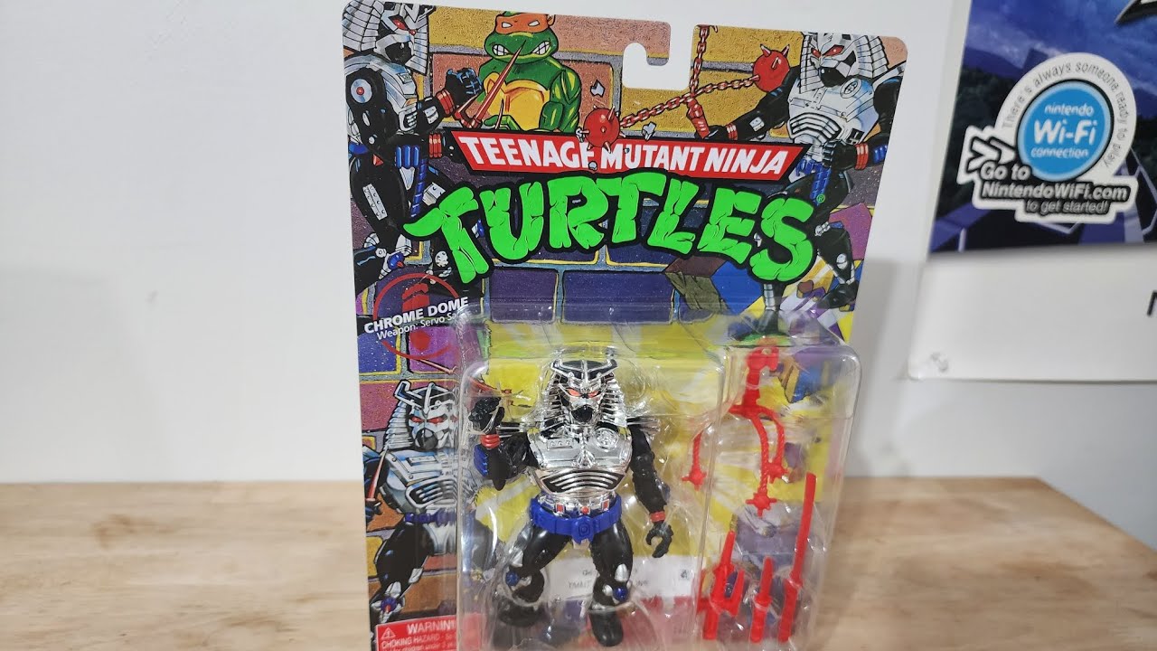 TMNT 2025 Chrome Dome Reissue - Unboxing!