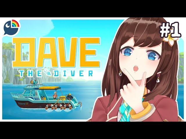 【#1】(Dave the Diver) let's take a dip in what this game is about!【NIJISANJI | Hana Macchia】のサムネイル
