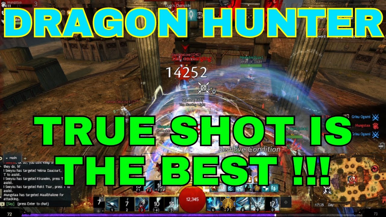 DRAGON HUNTER DOMINATE TEAM TRAP MECHANICAL FIGHTS PVP GUILD WARS 2