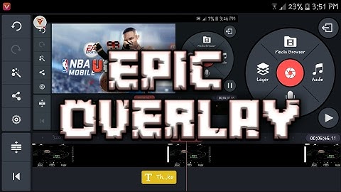 How to make a Minecraft overlay intro on ANDROID