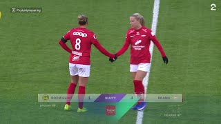 Bodøglimt 1 - 4 Brann - Høydepunkter