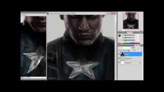 Captain America Speed Paint screenshot 5
