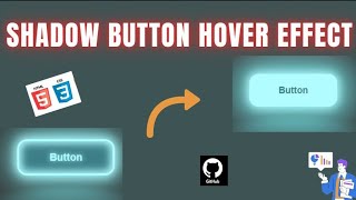 Day-14 | Web development for beginners | Shadow button hover effect | using html css | Malik Muskin