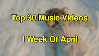 Top Songs Of The Week - April 1 To 7, 2024