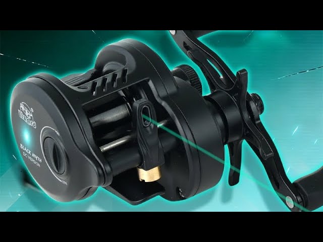 Lizard black myth baitcaster DC reel - YouTube