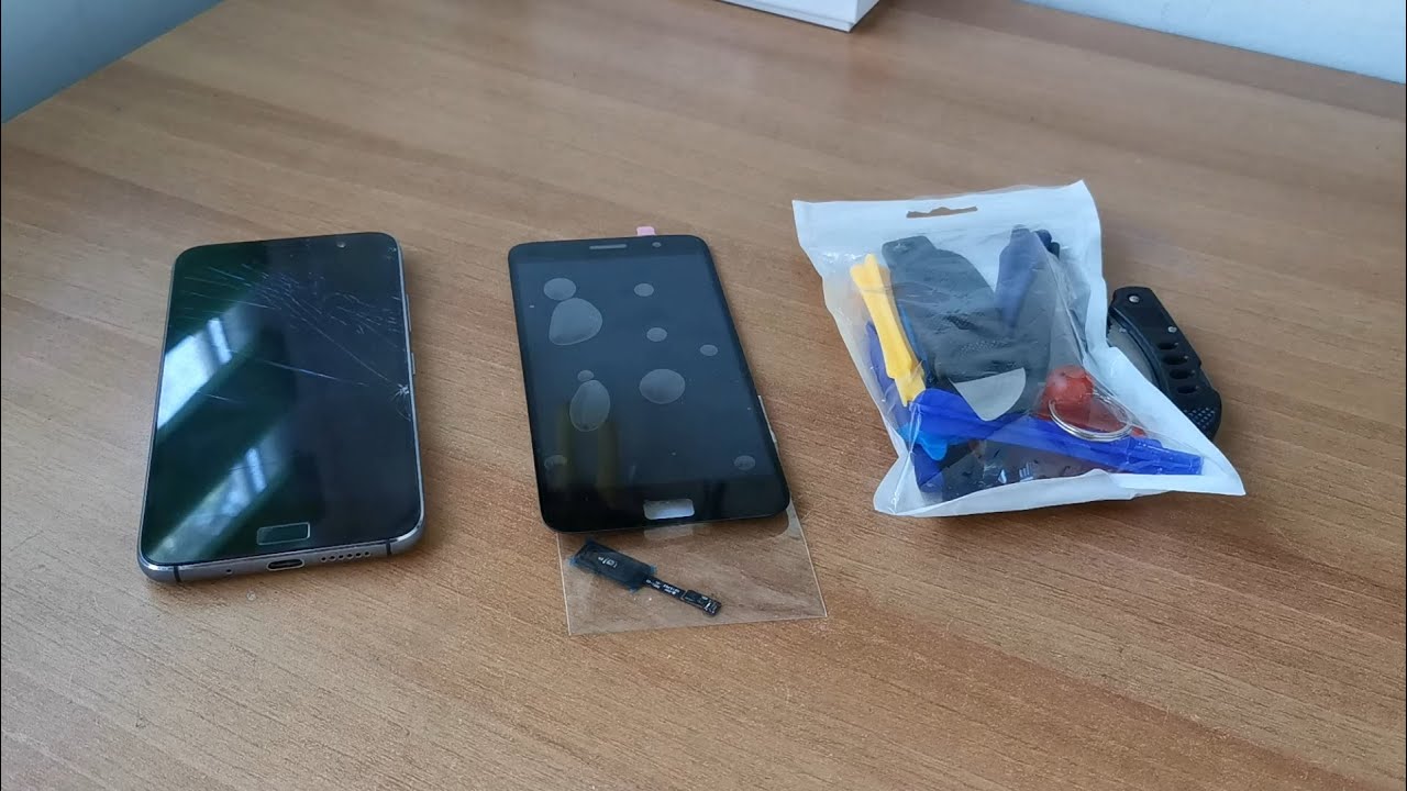 How to replace Lenovo ZUK Z1 display screen glass and home fingerprint button