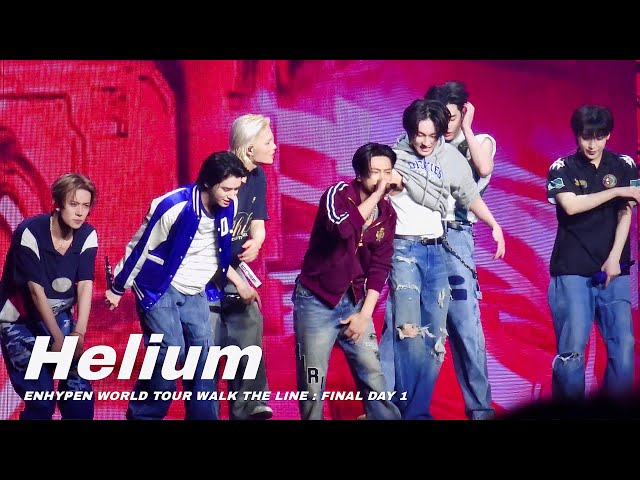 ENHYPEN WALK THE LINE FINAL 全員 オール 未開封 ENHYPEN - Helium | WALK THE LINE : FINAL day 1 #251024 - YouTube