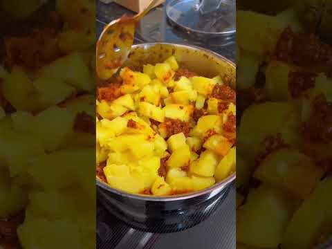 Chorizo con papas