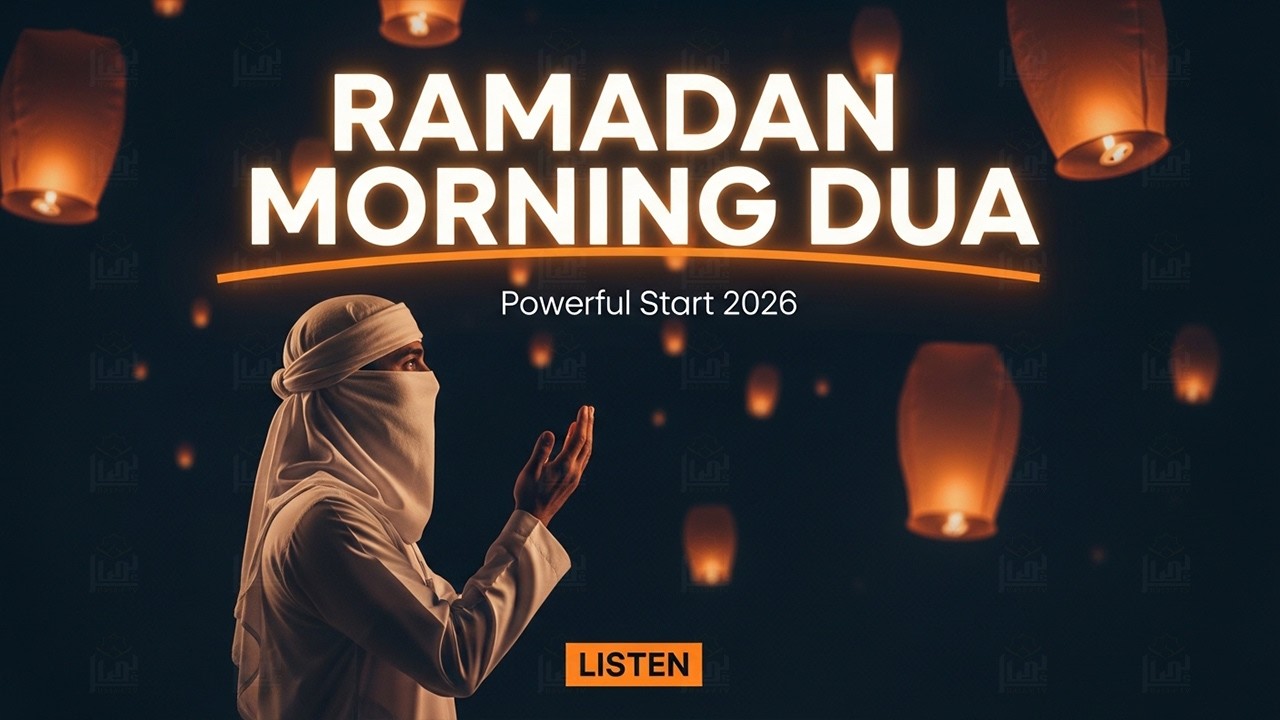 Ramadan Morning Dua 2026 | Soothing & Powerful Islamic Dua | Start Your Day With Barakah