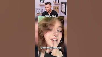 She Got Permanent VAMPIRE Teeth?! 😮🦷