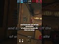 Why Azami Is the MOST BANNED Defender! #r6s #shorts