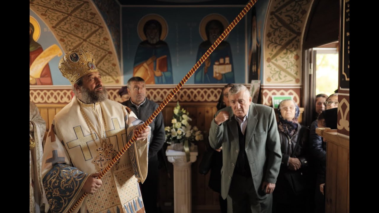 Slujire arhierească și sfințirea picturii bisericii în Itrinești, Protopopiatul Piatra Neamț