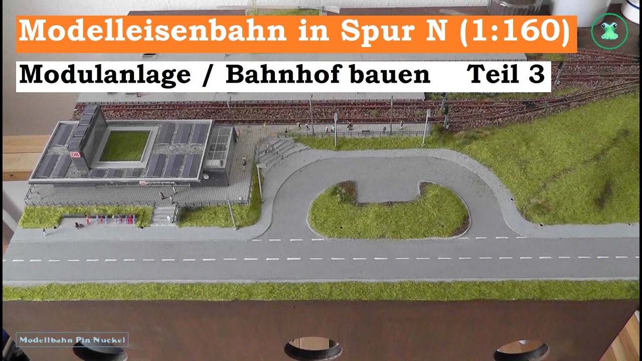 Keywans Bahnhof Teil 3 - digital Fahren, analog Schalten - Modul Anlage