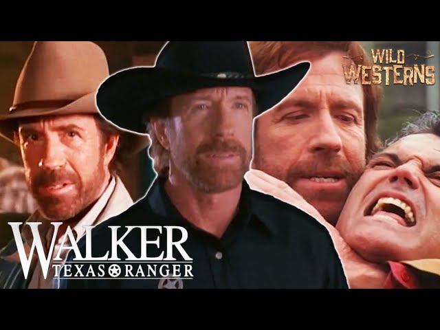 Chuck Norris' Greatest Roundhouse Kicks | Walker, Texas Ranger | Wild Westerns - YouTube