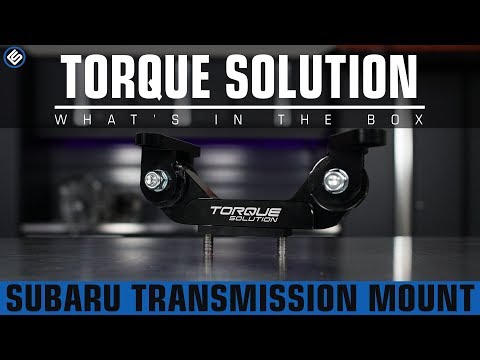Torque Solution Transmission Mount - Subaru 5 and 6 Speeds