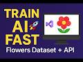 Train an Image Classification ML Model in Visual Studio | Flowers Dataset + API Integration