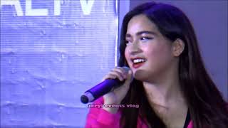 Jillian Ward - Bumirit Ng Aegis Song Kinanta Ang Basang Basa Sa Ulan Live Na Live Sa Bataan