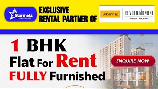 1 BHK Flat for Rent @OMR | Urbanrise Revolution One | Next Gen Amenities & Rooftop | Fully Furnished